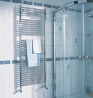 Полотенцесушитель стальной Zehnder Toga TEC-120-050/RACY-C (1268х500) электрический, цвет: хром