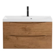 Тумба под раковину BelBagno MARINO (900х450х500) подвесная, Rovere Nature MARINO-900-2C-SO-RN-P