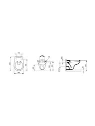 ������ ��������� Ideal Standard ECCO ��� ������� 355�350�520 W740601