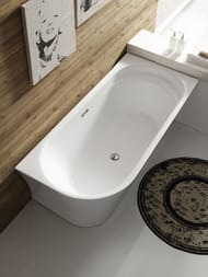 Ванна акриловая BelBagno BB410-1700-780-R (1700х780х600) угловая, правая, с обвязкой — миниатюра 2