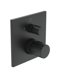 Смеситель для ванны/душа Ideal Standard Ceratherm C100 термостат, встраиваемый, черный A7522XG