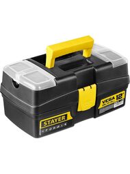 Ящик-органайзер STAYER VEGA-12 (290х170х140) пластиковый,  38105-13_Z03
