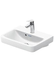 Умывальник подвесной Duravit No.1 450х350 мм, перелив, отверстие под смеситель, белый 07434500002