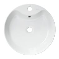 Умывальник Sanita Luxe BEST SHELF d433 мм, накладной, белый WB.CT/Best/43-C.Shelf/WHT.G/S1