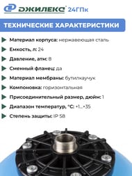 ���������������� ������� 24 �� �, 1" ��������������, ��������.������,   7027