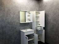 Зеркало-шкаф COMFORTY Модена М-60  (600х632х134) подвесной, белый матовый 00-00001639