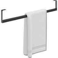 Держатель для полотенец KERAMA MARAZZI TECNOLOGICA Logica к раковинам, 670х25х103, черный мат. LO.trl.70\BLK.M