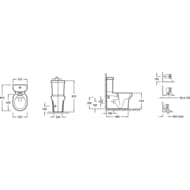 ���� �������-������� Jacob Delafon Cleo 1889 UJAC102-0 (670�370�410) �������. ������, �����