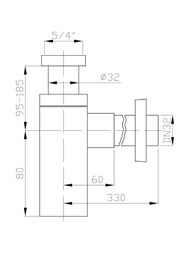 ����� ��� ����������� PLASTBRNO 1.1/4 ", ���������� �����, ������, EMCR004