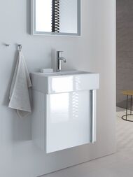 Рукомойник Duravit Vero Air 450х350 без отверстия под смеситель, перелив 0724450060
