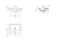 �������� Cersanit COLOUR 50 505�405�150 � 1 ���������� ��� ���������, ����� S-UM-COL50/1-w