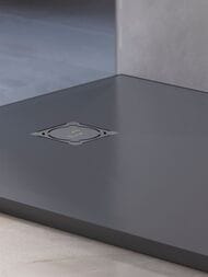 Душевой поддон RGW ST-0157G (700х1500х25) прямоугольный, иск. камень, графит 16152715-02