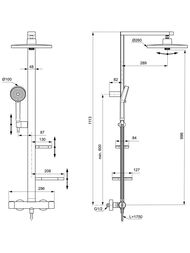 ������� ������� Ideal Standard Alu+ BD583XG ���������, �������/������ ���, ��������, ������ �������