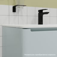 Тумба под умывальник IDDIS Edifice 802х467х500 подвесная, 2 ящика, голубой EDI80B0i95
