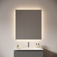 Зеркало для ванной комнаты SANCOS Square 2.0 700х800 led подсветка 2700K/4000K/5000K SQ2.700