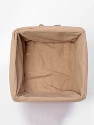 Корзина для ванной комнаты WasserKRAFT Kammel (37х37х22) плетеная, без крышки WB-180-L