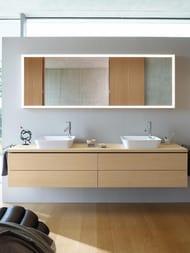 ������� Duravit L-Cube 2000�700�67 � 4-��������� ����������, ������, ����� ������� LC7387018180000