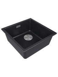 Мойка LUMI 45UNI-SKEW, IT-GRANIT, LU45SK-AN, антрацит, 455х440, Paulmark