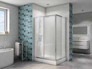 ������� ������ BelBagno DUE-AH-2-120/80-C-Cr (1200x800x1900) ������ ����������/������� ����