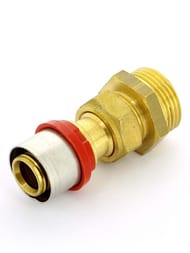 Соединитель пресс Tiemme 20х3/4"Н со сгоном 1650235 / 1667G202005CZ
