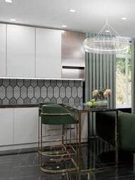 Керамогранитная плитка KERAMA MARAZZI Греппи (600х600х9) черная, лаппатированная,  SG642122R (кв.м.)