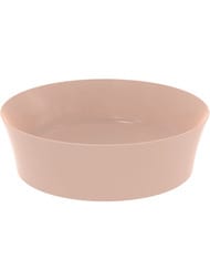 Умывальник IPALYSS Ideal Standard (400х400х120) накладной, без перелива, цвет nude E1398V7