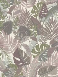 Обои виниловые на флизелине Rasch Natural Colors (0,53х10,05) растения, многоцветные 687859 (рул.)