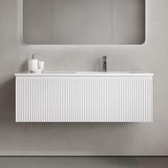 Тумба подвесная SANCOS Snob R 1.0 1195х445х406, 1 ящик, доводчик, Bianco ,SNR1.0120RW