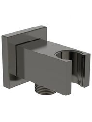 Держатель Ideal Standard IDEALRAIN настенный для лейки с подводом на воду резьба 1/2, серый BC771A5 — миниатюра 1