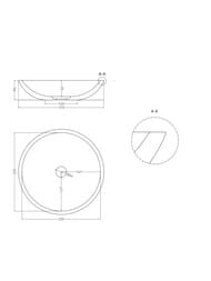 �������� SALINI Callista 05 S-Stone (370�370�85) ���������, �������, ����� 1101205SM