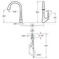 ��������� Jacob Delafon MALLECO ��� �����, ��������� �����, ���� E562-CP