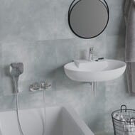 Душ ручной Paini Pescara 1 режим, с держателем и шлангом, хром PSCR131