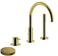 ��������� �� ���� ����� Giulini My Future �� 3 ���������, � ���. ������, ,Brushed Gold F5965BDDOSP