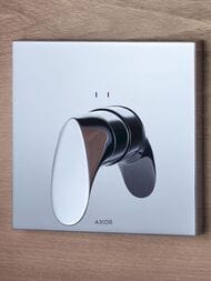 Смеситель Axor Starck Organic 12605 встраиваемый для душа, внешняя часть, хром