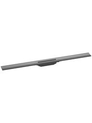 Hansgrohe RainDrain Flex Внешняя часть слива для душа 100см, пристен.монтаж, шлиф.черн.хром 56053340