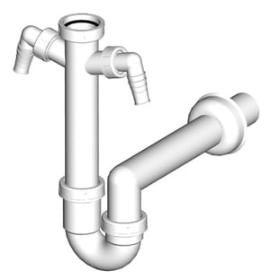 ����� ��������� Alcaplast A82 ������� � �������� ������ 1 1/2