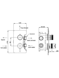 ��������� Boheme Cell 135-3-GM ��� ����, ������������, �� 3 �����������, ������