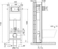 ����������� Jacob Delafon E33131RU ������ ���� + ������ Vox, ������� ������ ��������� E21770RU-00