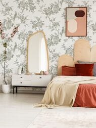 Обои виниловые на флизелине Prima Italiana Ducale  (1,06х10) рисунок, голубые 80204 (рул.)