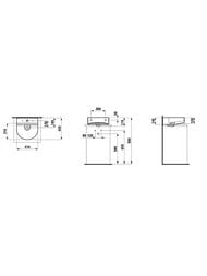 �������� ��������� Laufen SONAR (410�420�140) 1 ��������� ��� ���������, ����� 8.1634.1.000.104.1