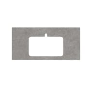 Столешница KERAMA MARAZZI PLAZA Next 1000х480х9 для тумбы, цвет серый PL2.DL500920R\100