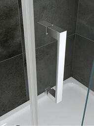 Душевой уголок ABBER Komfort AG93120-S92 (1200х900х2000) стекло 8мм,прозрачн./хром — изображение 3
