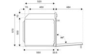 ������� ���� Bertazzoni Professional (595�585�550) �������������, ����. ����� F609PROESX