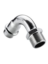 Отвод пресс VALTEC 28х3/4"Н, 90° нерж. сталь VTi.957.I.002805