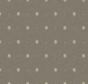 Обои флизелиновые Milassa Classic Estate EST4, 005 (1х10,05) орнамент, коричневые (рул.)
