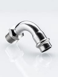 Отвод пресс VALTEC 28х1"Н, 90° нерж. сталь VTi.957.I.002806