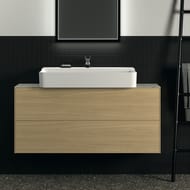 Столешница для тумбы 120 Ideal Standard CONCA 1200x373x6 керамическая, calacatta marble T4347DH — изображение 10