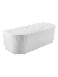Ванна акриловая BelBagno BB412-1700-800-MATT 1700x790x580 пристенная, полукруглая, белый