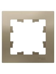 Рамка Systeme Electric ATLASDESIGN 1 пост шампань ATN000501