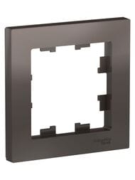 Рамка Systeme Electric ATLASDESIGN 1 пост мокко ATN000601
